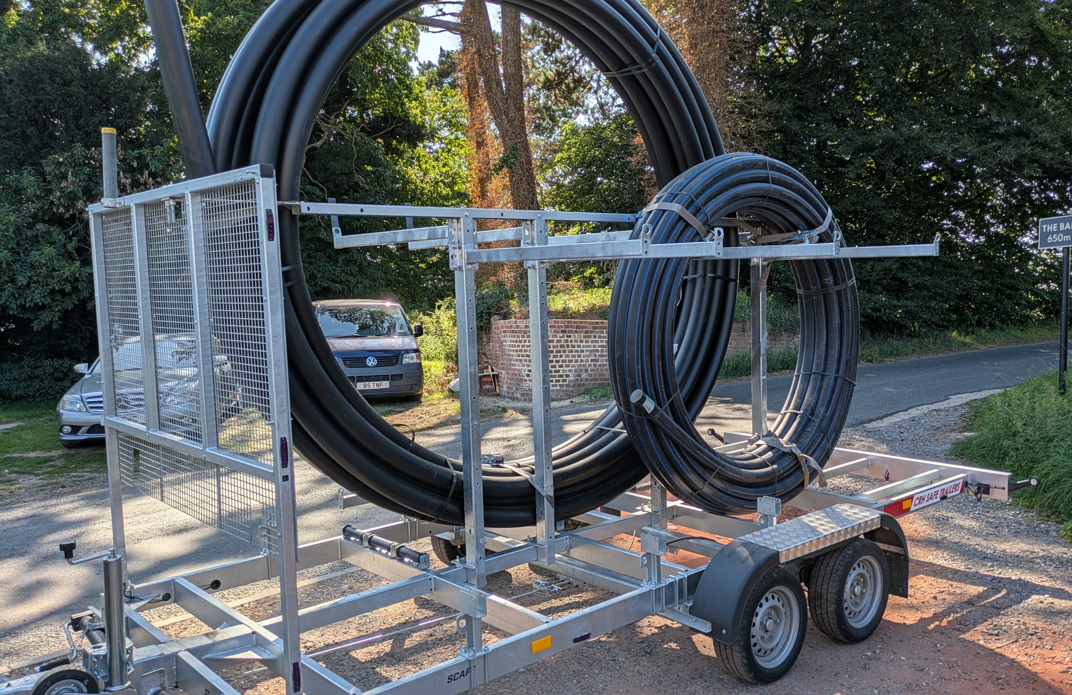 Last 1 left - Pipe Handler Trailer. 3.5t H16S3.5